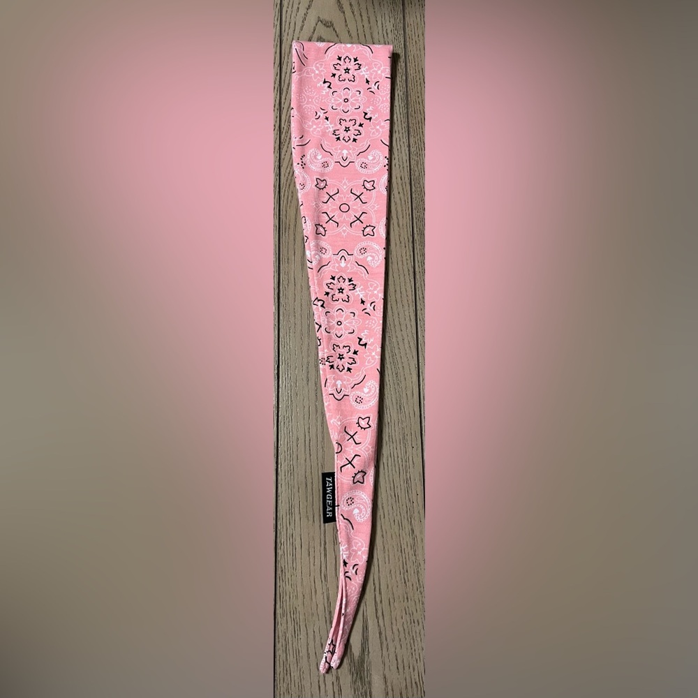 Pink TAWGEAR tie headband